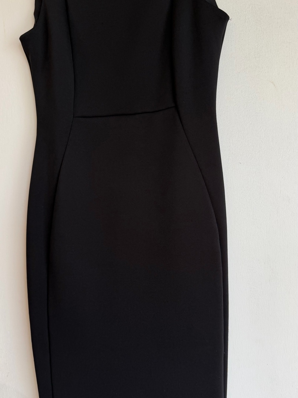 Calvin Klein Black Midi Sheath Dress